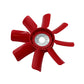 8 Blade Plastic Fan Fits Massey Ferguson Replaces 160895M1