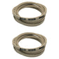 5103392 Qty 2: Heavy Duty Deck Belt
 Fits Ferris Made with Aramid