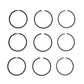 Qty 3: Piston Ring Set Fits Kubota Replaces 16271-21050