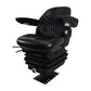 164-1202 Black Vinyl Suspension Seat Assembly w/ Armrests Fits Caterpillar 416D