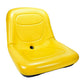 16501 HIGH BACK SEAT 15" YELLOW PVC VINYL