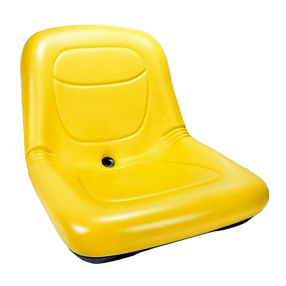 16501 HIGH BACK SEAT 15" YELLOW PVC VINYL