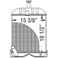 Radiator Fits Massey Ferguson Replaces 166054M92