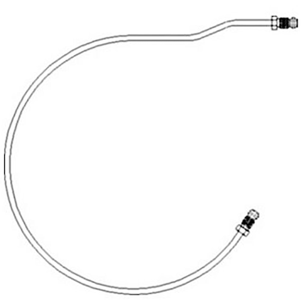 Fuel Line Tube Assembly Fits Massey Ferguson Replaces 1667052M91