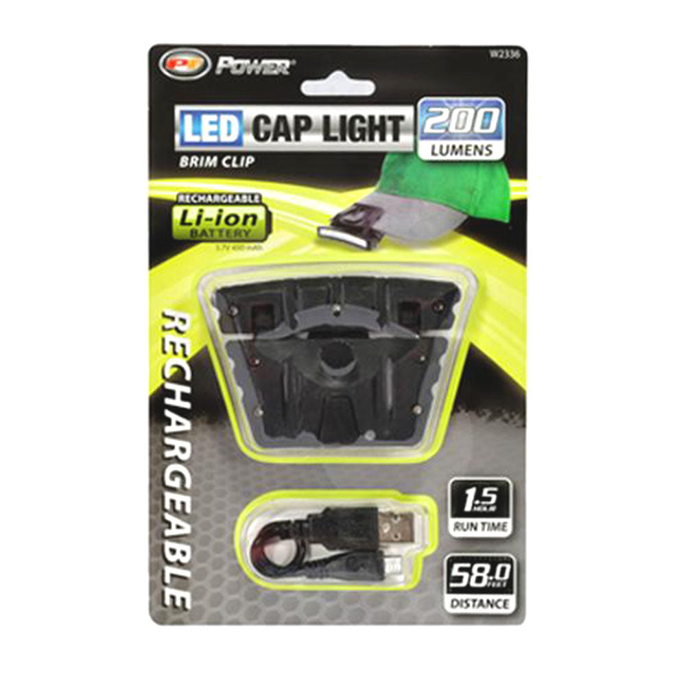 16674 LED CAP LIGHT WITH BRIM CLIP