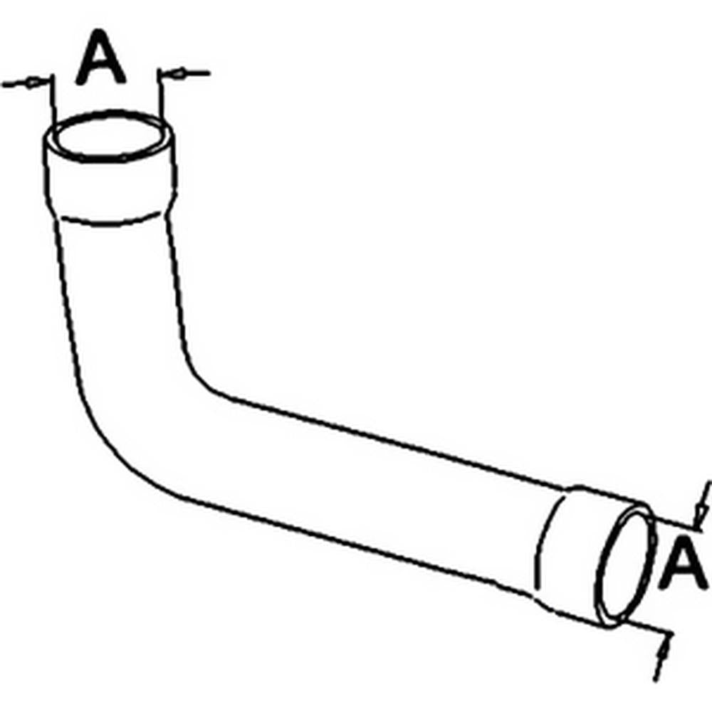 MFS5099-STR Upper Radiator Hose Fits Massey Ferguson 1080 1085