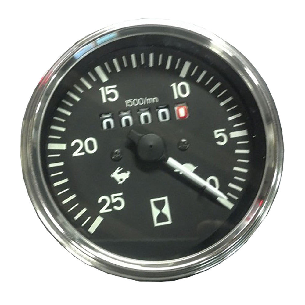 0 - 2500 RPM Universal Tractor Tachometer fits, Anti Clockwise Rotation