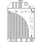 Radiator Fits Massey Ferguson Replaces 1680734M91