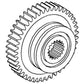 1st Gear (8 Speed Transmission) Fits Landini Replaces 1660917M1