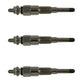 3 GLOW PLUGS Fits Kubota B2100HSD B2100HSE B2400D B2400E B2400HSD B2400HSE