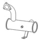 Vertical Muffler Assembly Fits Massey Ferguson Replaces 1694965M1