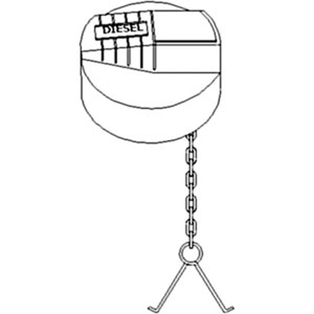 Fuel Cap Fits Massey Ferguson 390T 362 350 375 372 398 390 355 382 383 340 365