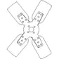 1695933M1 4-Blade Fan Fits Massey Ferguson 365 375 383 390 4225 4235