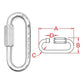 16984 QUICK LINK OVAL LONG 3.5"