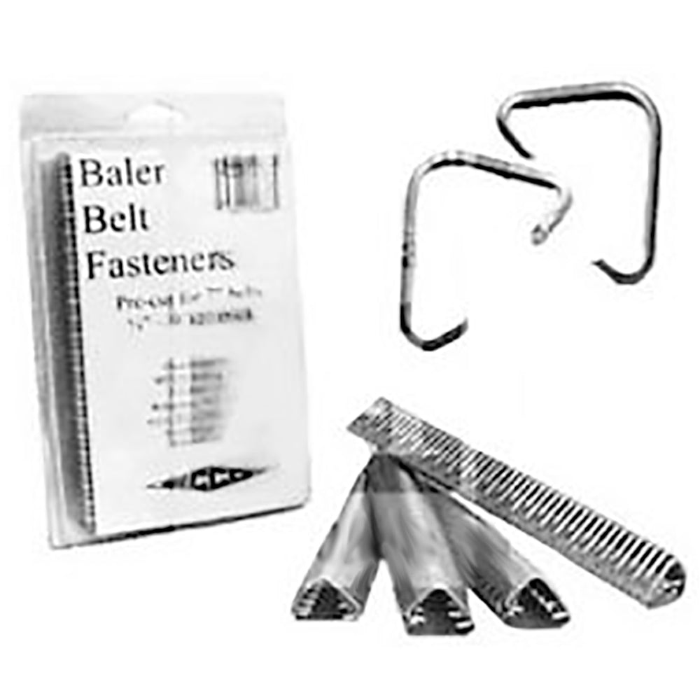 1701400 # 4 Galvanized Round Hook with Pins for Baler Belt Fasteners