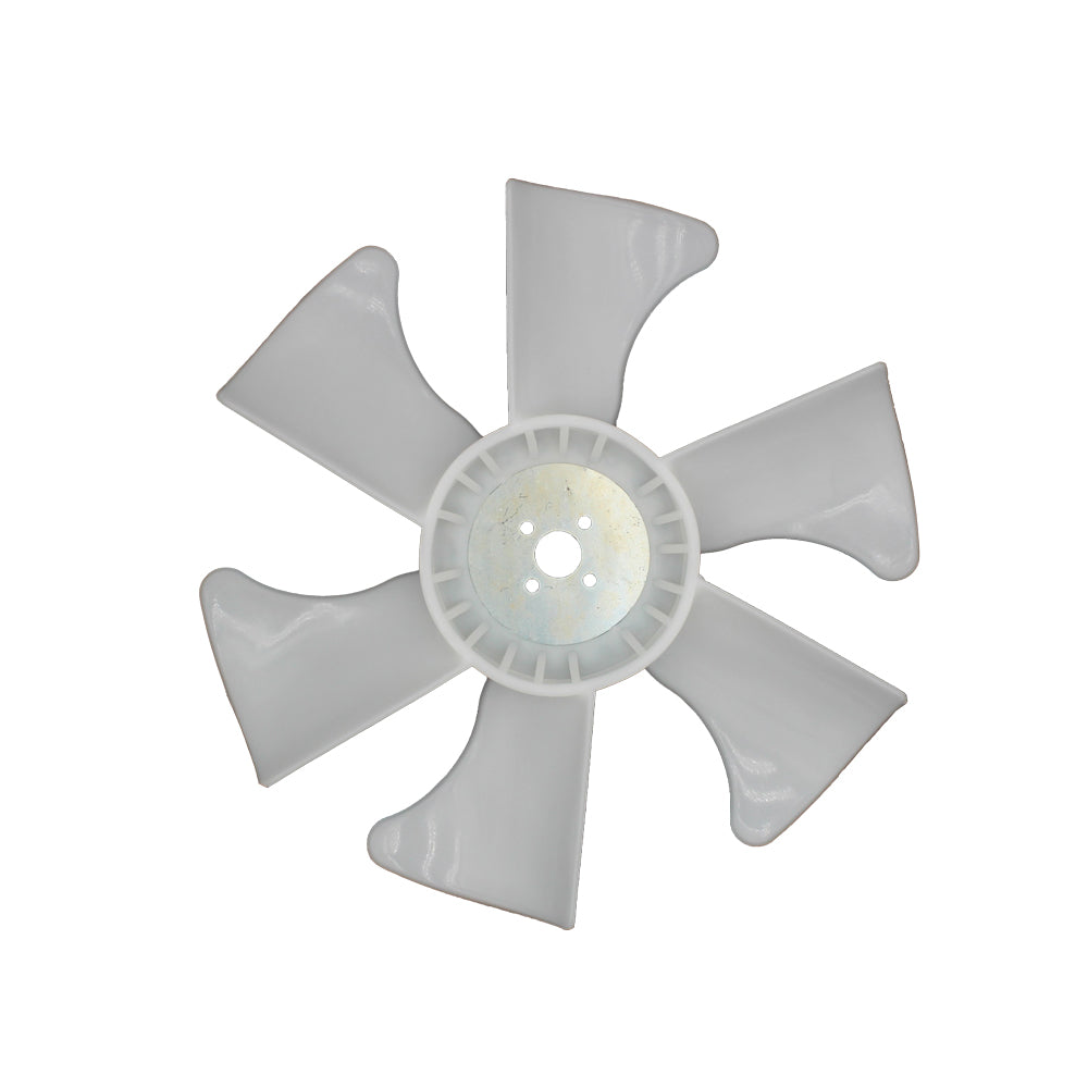 17218-74110 Fan with 6 Blades 24 x 42mm Hole Size 380mm Fits Kubota Engine V1505