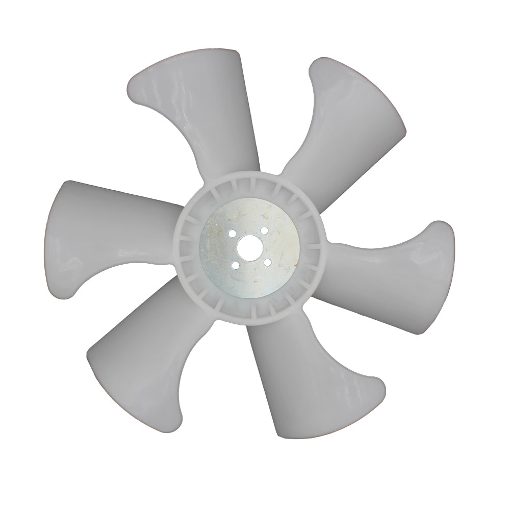 17218-74110 Fan with 6 Blades 24 x 42mm Hole Size 380mm Fits Kubota Engine V1505
