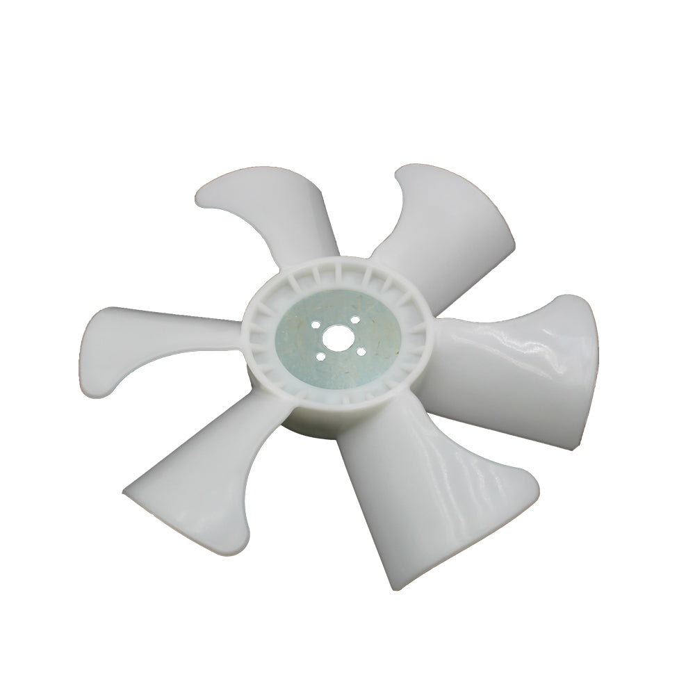 17218-74110 Fan with 6 Blades 24 x 42mm Hole Size 380mm Fits Kubota Engine V1505