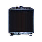 Radiator w/ Serpentine Fin Construction 17331-72060 Fits Kubota L2550 L2250