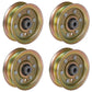 Qty 4: Flat Idler Pulley Fits Oregon Replaces 78-054