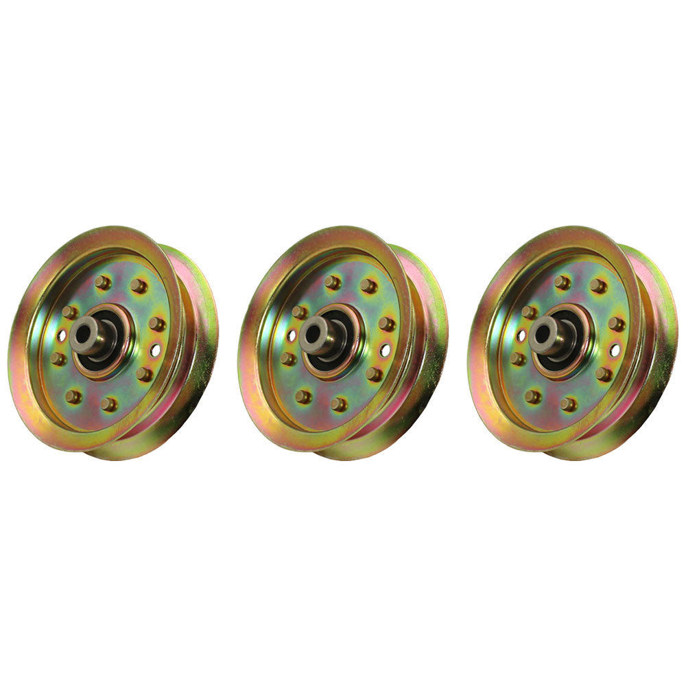 Qty 3: Flat Idler Pulleys Fits Snapper Replaces 1736540YP_x3