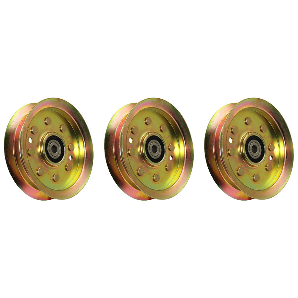 Set of (3) Three Idler Pulleys 1736540YP For Snapper Zero-Turns 200Z 285Z
