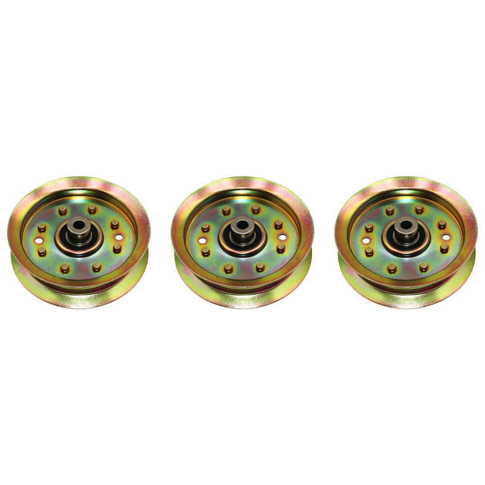 Qty 3: Flat Idler Pulleys Fits Snapper Replaces 1736540YP_x3
