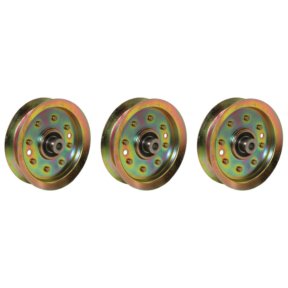 Qty 3: Flat Idler Pulleys Fits Snapper Replaces 1736540YP_x3