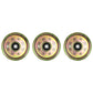 Qty 3: Flat Idler Pulleys Fits Simplicity Replaces 1736540YP