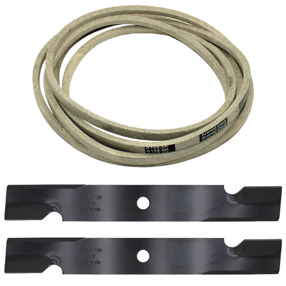 Blades & Belt Kit Fits Snapper Replaces 265-792