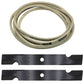 Blades & Belt Kit Fits Simplicity Replaces 7103789