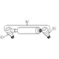 1749213M91 Power Steering Cylinder Fits Massey Ferguson 235 245 20C 30B 40B 450