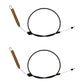 Qty 2: Deck Cable Fits Husqvarna Replaces 532169676