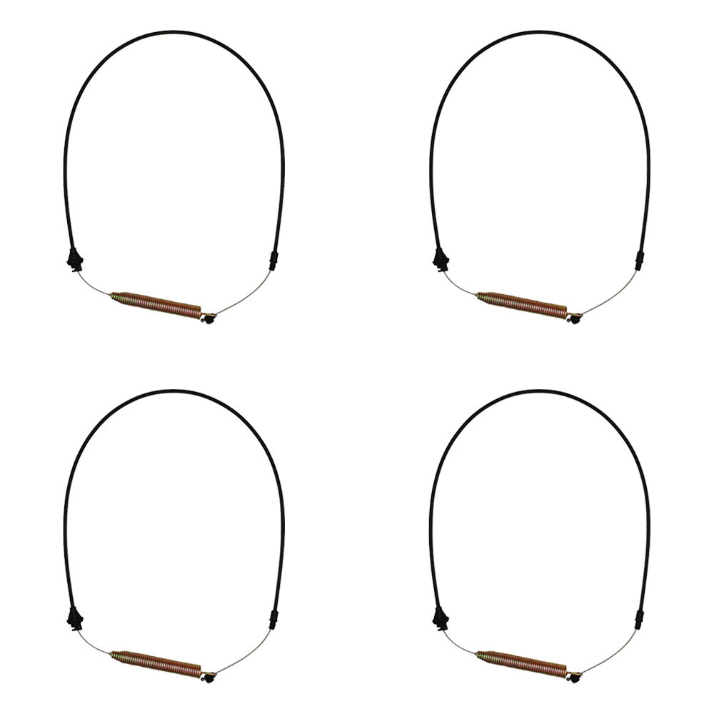 (4) New Deck Engagement Cables Fits Craftsman 42" Riding Mower 169676 532169676
