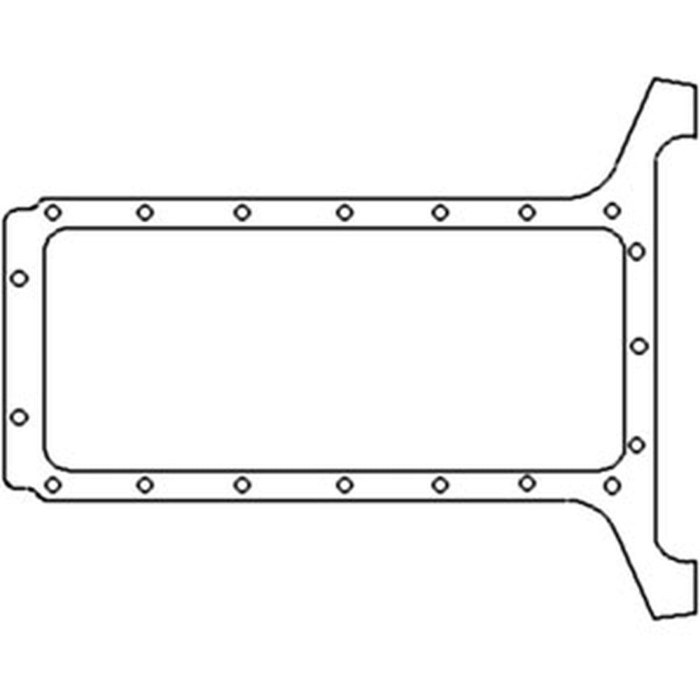 0176A602 Oil Pan Gasket Fits Massey Ferguson MF165 MF65 Continental Gas Tractor