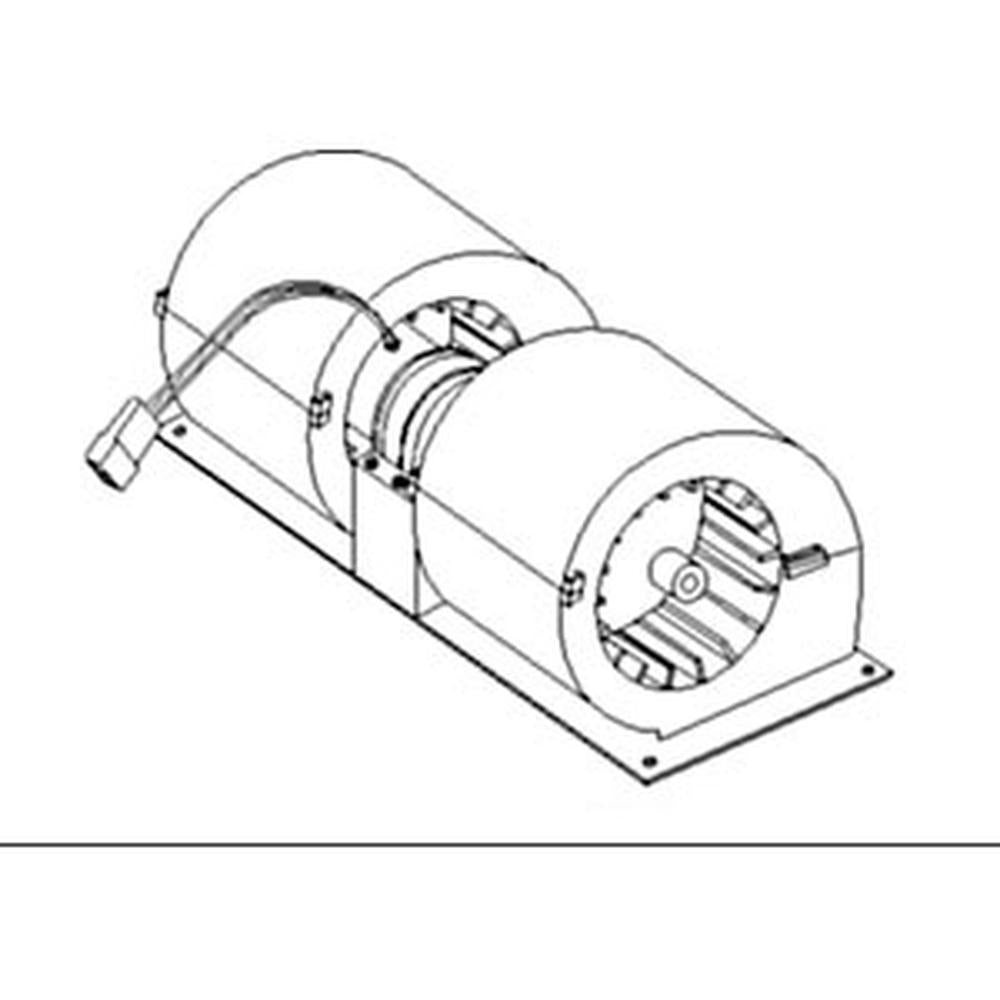 Blower Assembly Fits Case/International Harvester Replaces 178454A2