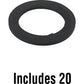 180-10000-20-JN J&N Electrical Products Gasket
