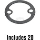 180-12017-20-JN J&N Electrical Products Gasket