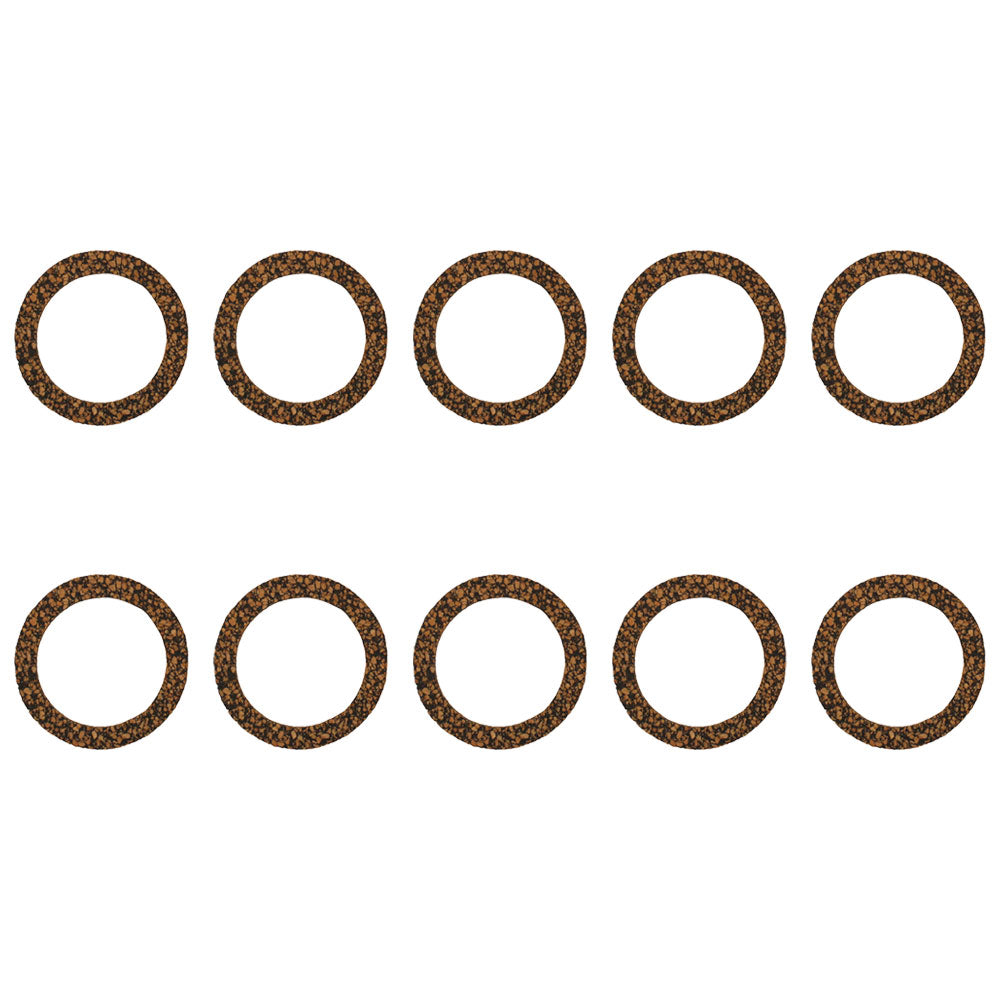 10 Cork Fuel Sediment Bowl Gaskets NAA9160 Fits Ford Jubilee Fits John Deere