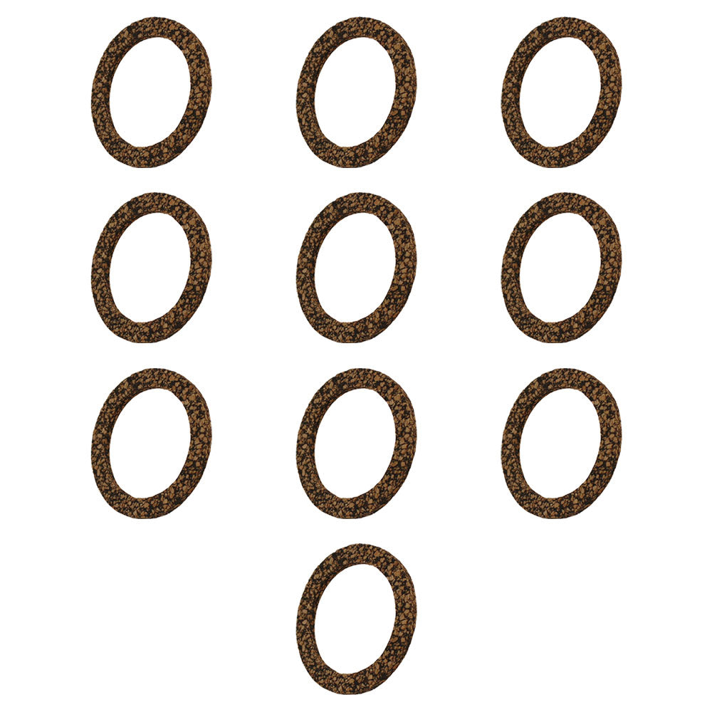 Qty 10: Sediment Bowl Gasket (Cork) Fits Cockshutt Replaces 12081G