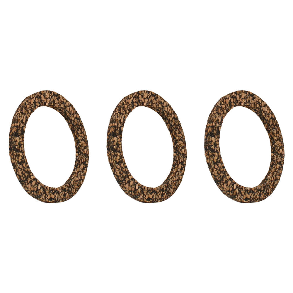 Qty 3: Sediment Bowl Gasket (Cork) Fits John Deere Replaces 17C108