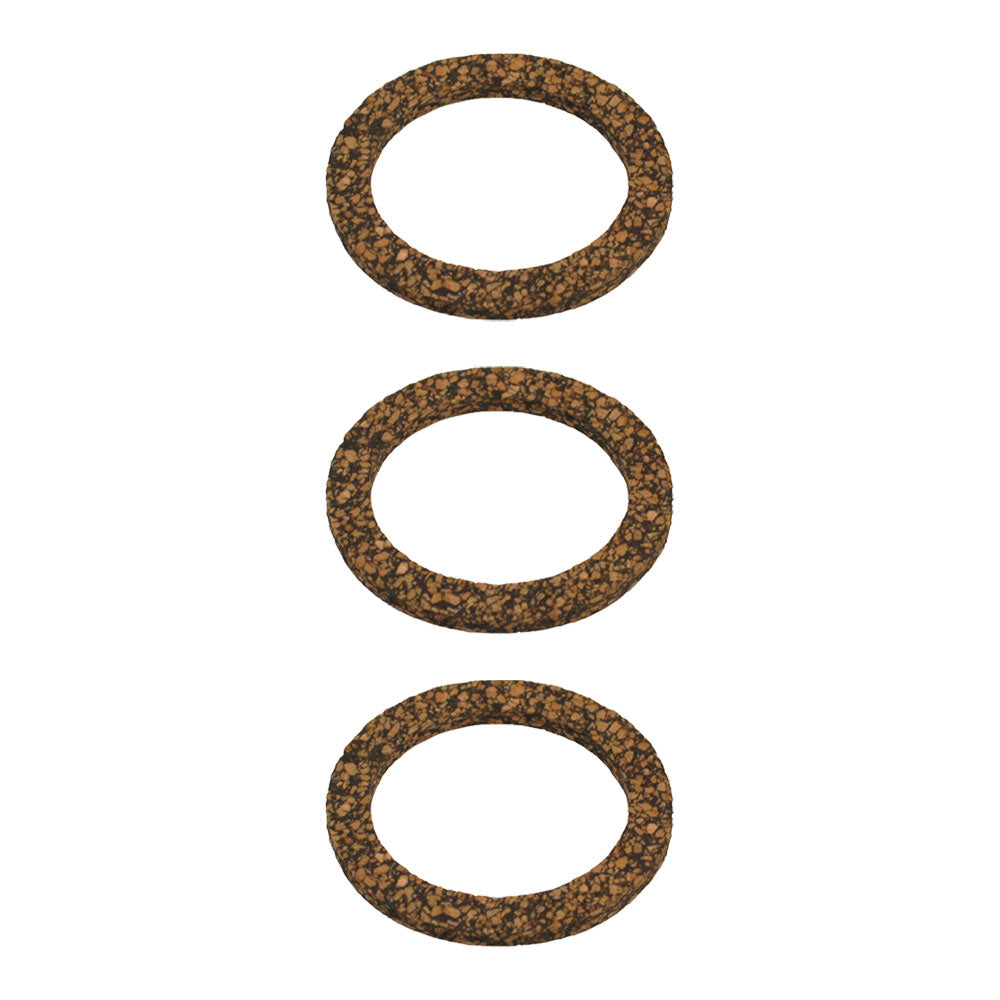Three Pack Cork Gas/Fuel Bowl Gaskets Fits Avery V Fits Oliver 1800 OC-3 15P13