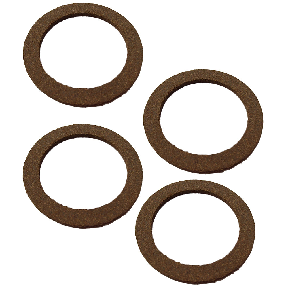 Set of (4) Cork Sediment Bowl Gasket NAA9160 Fits Ford Jubilee Fits Avery 112884