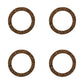 Qty 4: Sediment Bowl Gasket (Cork) Fits Minneapolis-Moline Replaces 15P13