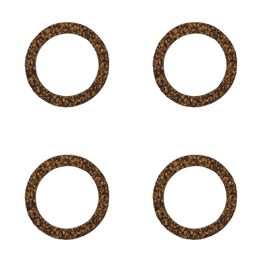 Qty 4: Sediment Bowl Gasket (Cork) Fits John Deere Replaces 17C108