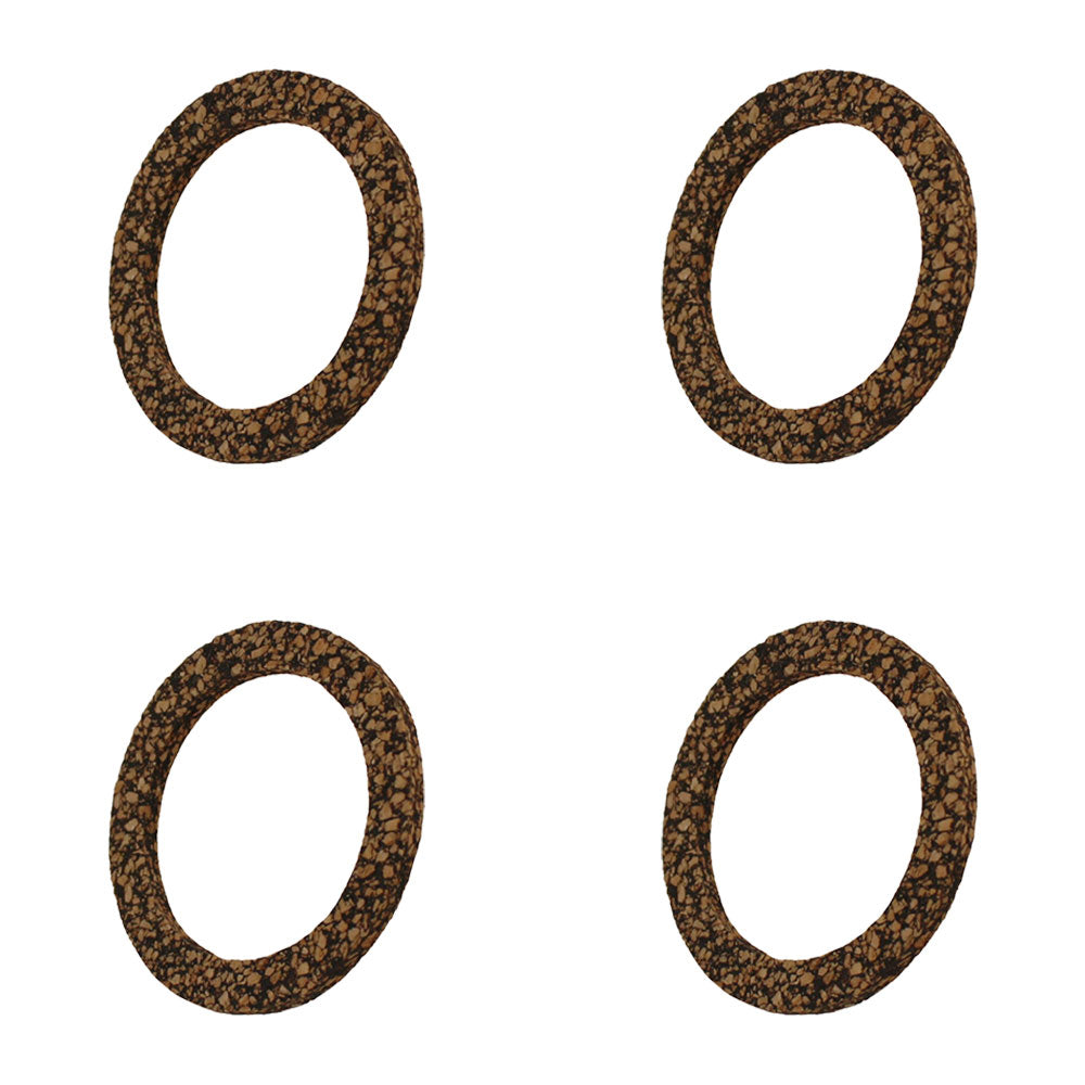 Qty 4: Sediment Bowl Gasket (Cork) Fits Allis Chalmers Replaces 208362
