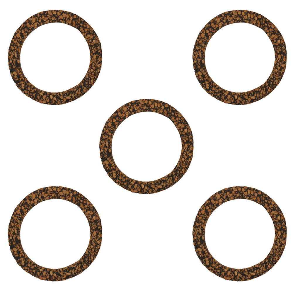 13193D Five 2" OD Cork Gaskets for Fuel Bowl Fits International 480CK 580CK 310