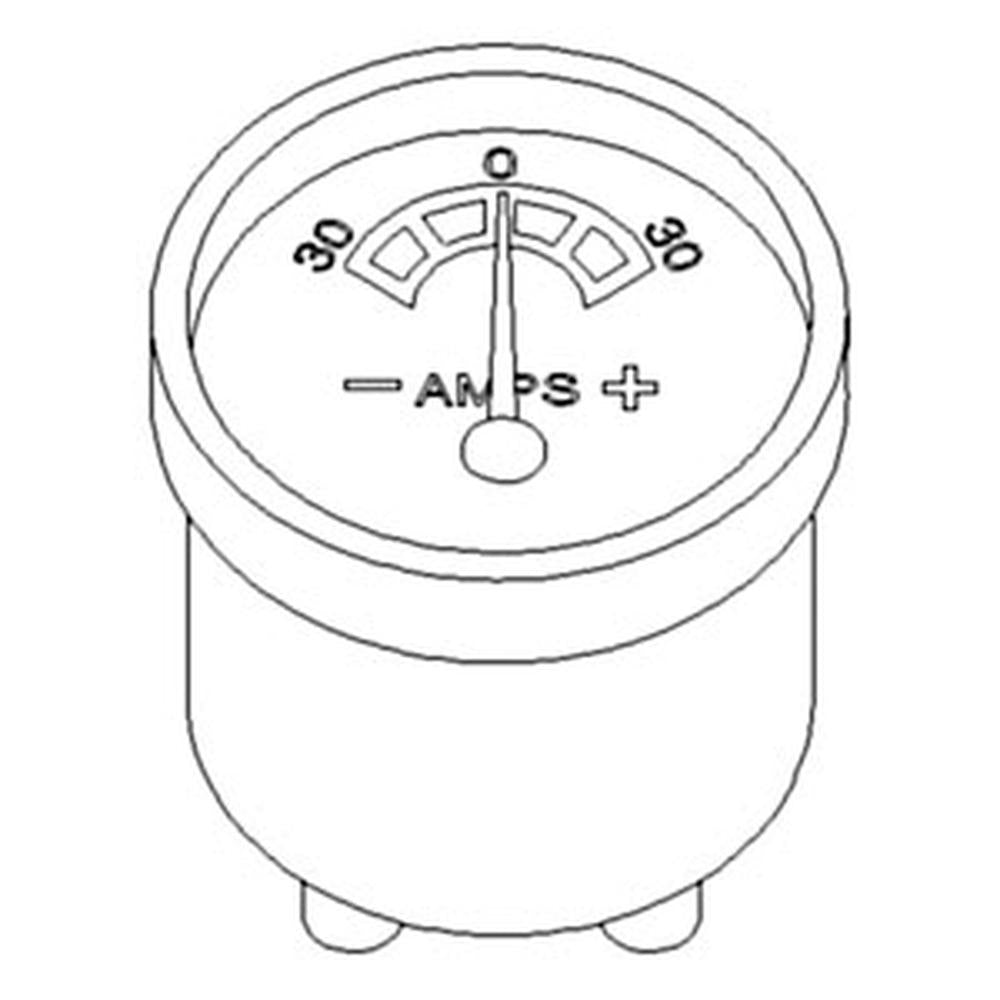 180107M91 Ammeter Gauge Super Fits Massey Ferguson Tractor 90 TO35 35 50 65 85 8