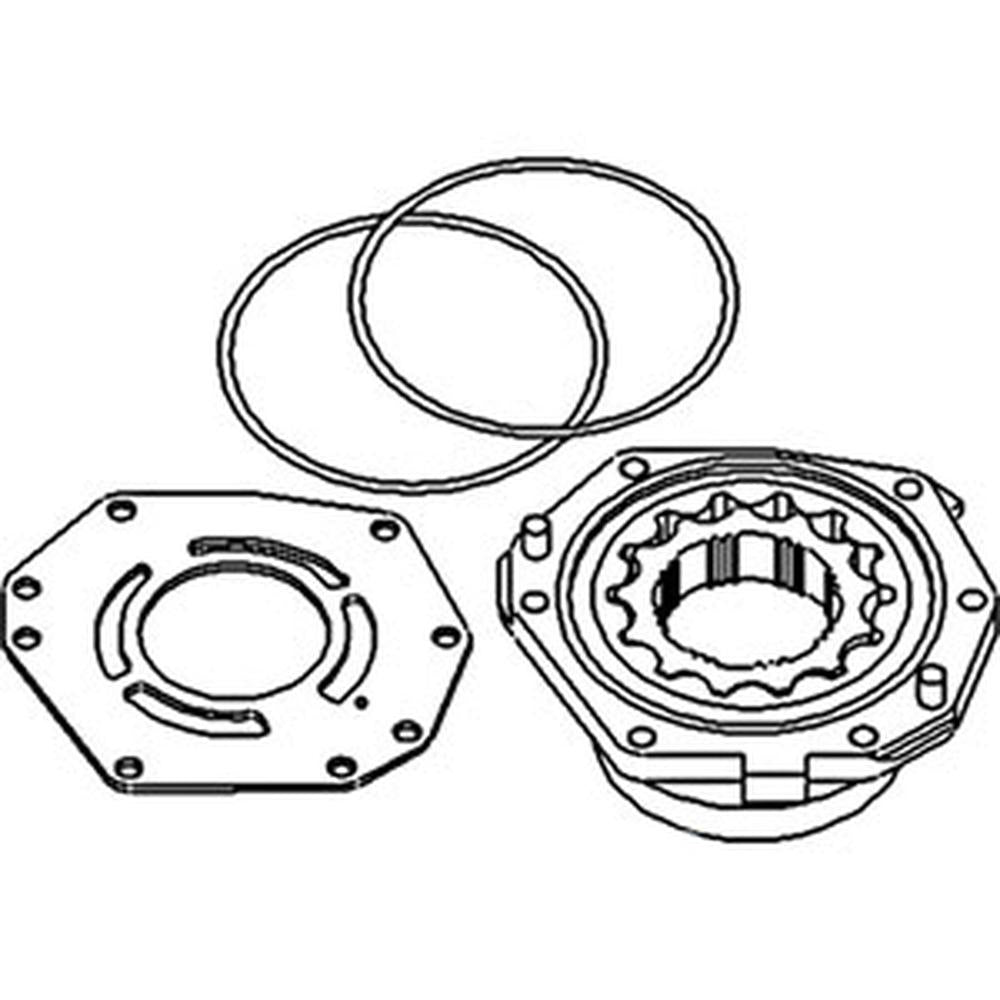 Oil Pump Assembly with 1" Rotor Fits Case/International Harvester