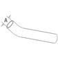 Lower Radiator Hose Fits Massey Ferguson Replaces 18078383M1